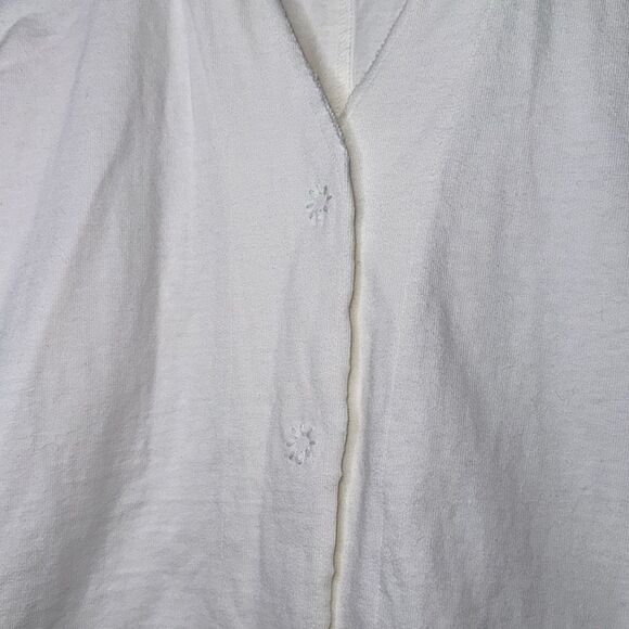 Eileen Fisher Patch Pocket Jersey Cardigan Womens Size Medium - Picture 10 of 14